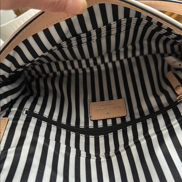 Kate Spade Cream Leather Crossbody - Picture 9 of 12